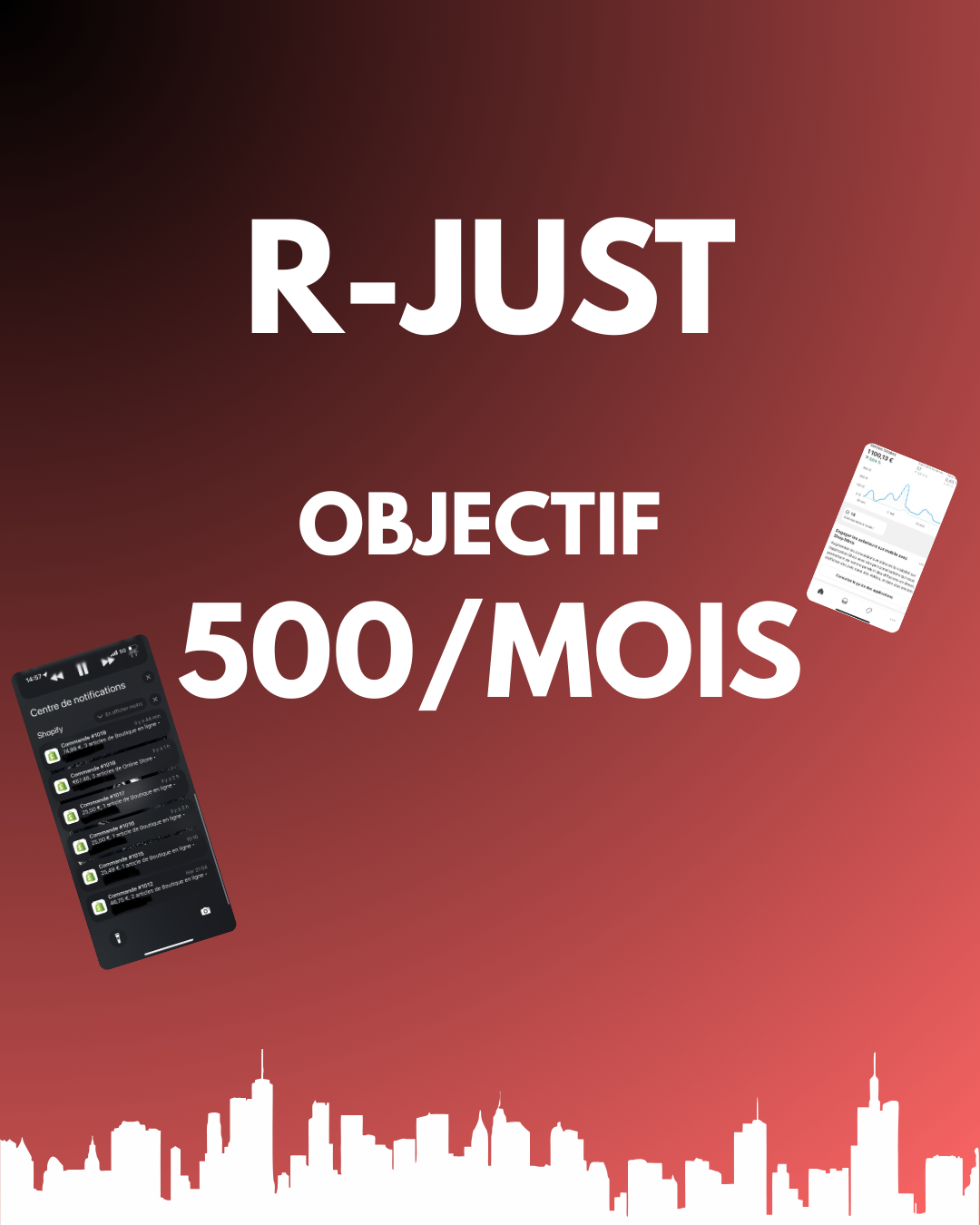 R-JUST - Objectif 500€/Mois