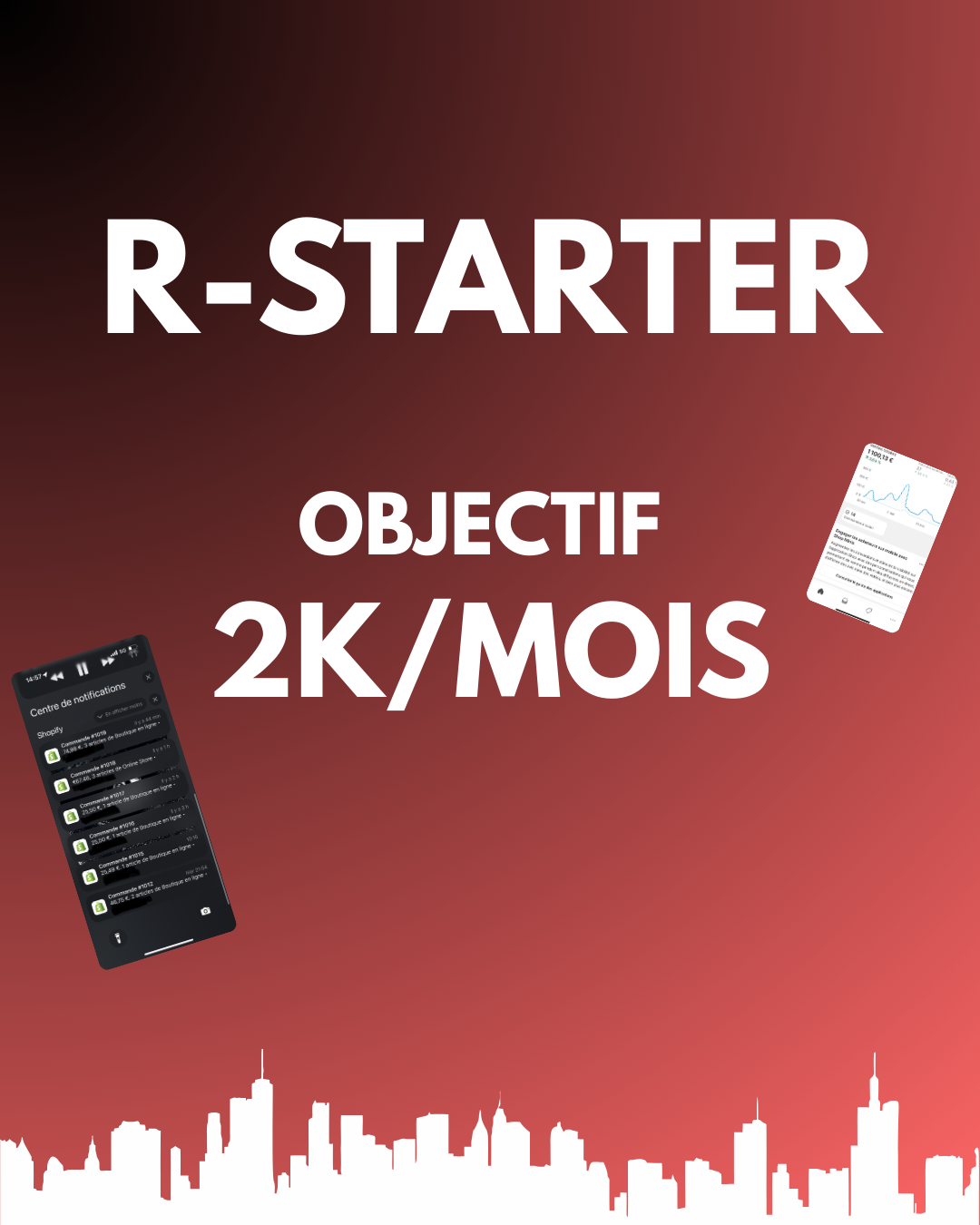 R-STARTER - Objectif 2K€/Mois